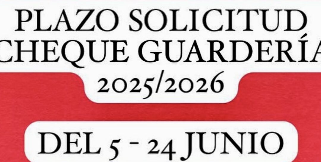 Ya se conoce el plazo para pedir el Cheque Guardería para el curso 2025/26 (becas de la Comunidad de Madrid)